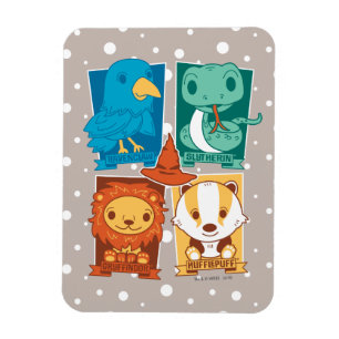 HARRY POTTER™ TECKNADE HOGWARTS™ HUS MAGNET