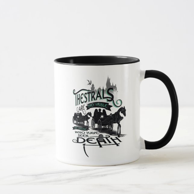 Harry Potter | Testrals Typography Graphic Mugg (Höger)