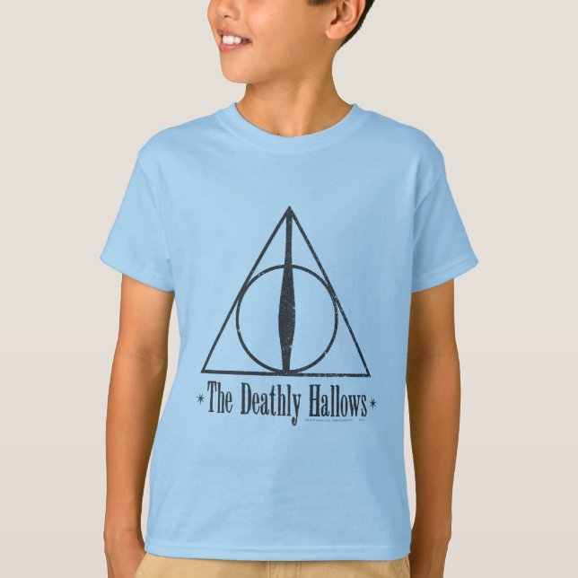 Harry Potter | The Deathly Hallows Emblem T Shirt (Framsida)