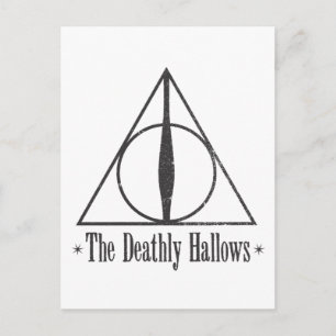 Harry Potter   The Deathly Hallows Emblem Vykort