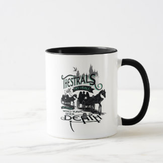 Harry Potter | Thestrals Typografi Grafik Mugg