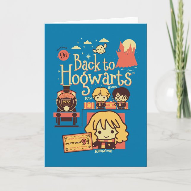 HARRY POTTER™ | TILLBAKA TILL HOGWARTS™ KORT (Framsida)