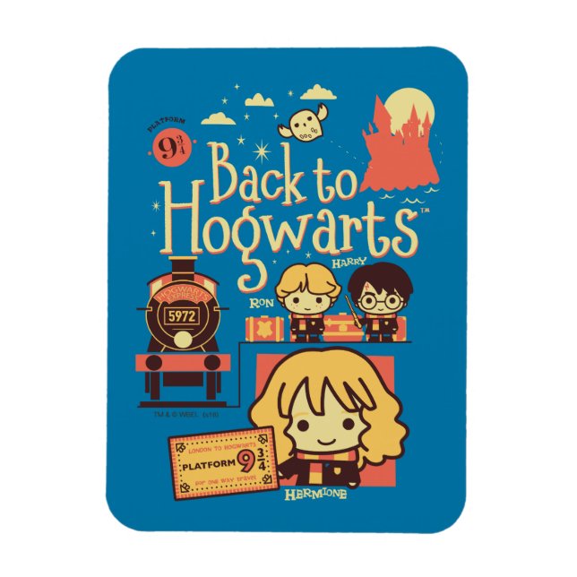 HARRY POTTER™ | TILLBAKA TILL HOGWARTS™ MAGNET (Vertikal)