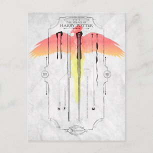 Harry Potter Trolleri   Harrys Trollstav Infografi Vykort