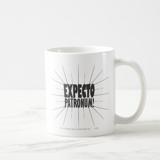 Harry Potter Trollformel | EXPECTO PATRONUM™! Kaffemugg (Höger)