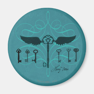 Harry Potter-trollformel | Flygande nycklar Magnet