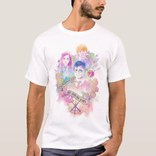 Harry Potter Trollformel Harry, Hermione, & Ron Tee