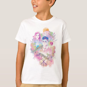 Harry Potter Trollformel Harry, Hermione, & Ron Tee