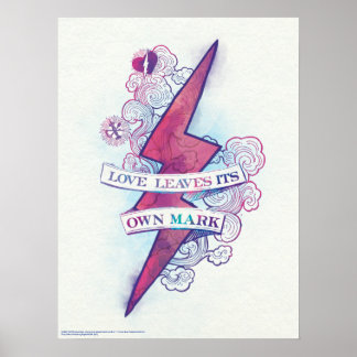 Harry Potter Trollformel | Kärlek lämnar sina egna Poster