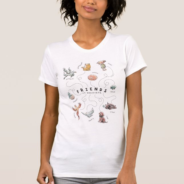 HARRY POTTER™ | Vänner till Hogwarts T Shirt (Framsida)