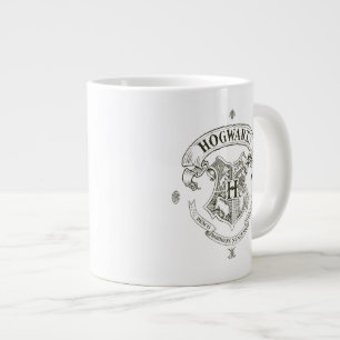 Harry Potter Vapensköld för Hogwarts banderoll Jumbo Mugg
