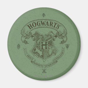 Harry Potter Vapensköld för Hogwarts banderoll Magnet