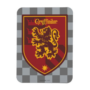 Harry Potter   Vapensköld för Pridet i Gryffindor  Magnet