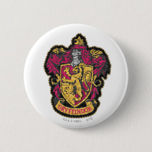 Harry Potter Vapenskölden Gryffindor House Knapp