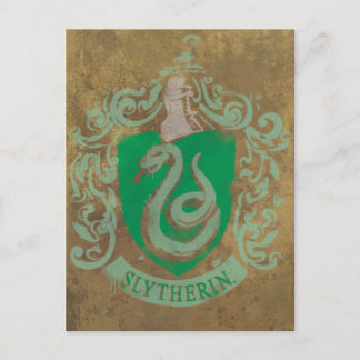 Harry Potter | vintage Slytherin Vykort
