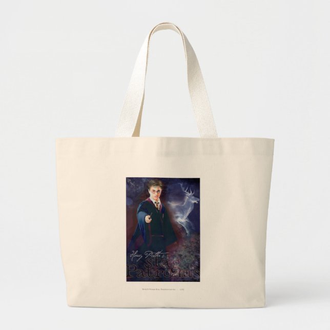 Harry Potters Stag Patronus Jumbo Tygkasse (Framsidan)