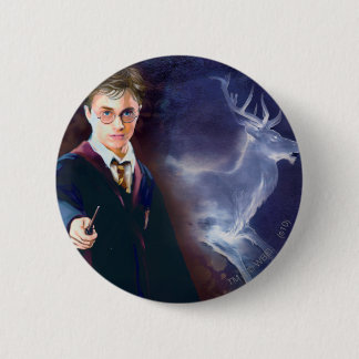 Harry Potters Stag Patronus Knapp