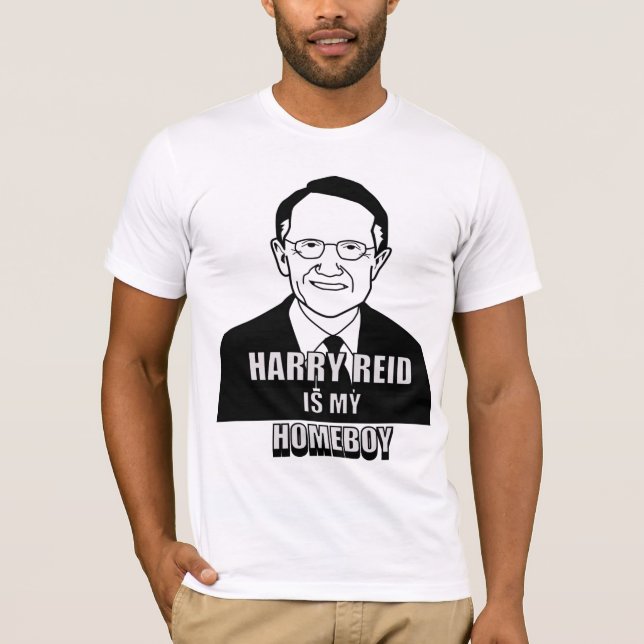 Harry Reid är min Homeboy! T Shirt (Framsida)