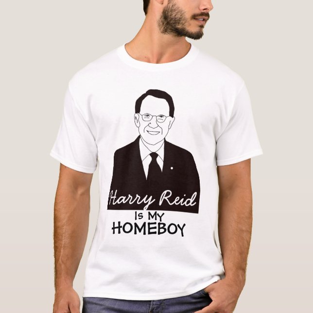 Harry Reid är min Homeboy Tee (Framsida)
