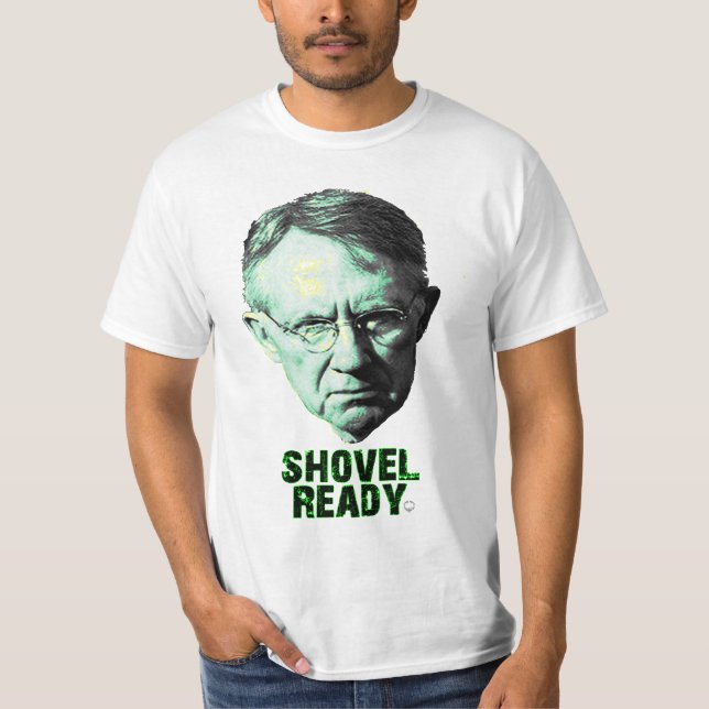 Harry Reid är skyffelredot Tee (Framsida)