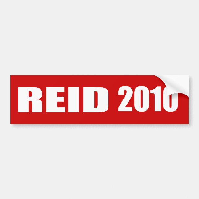 HARRY REID Valmaterial Bildekal (Framsidan)