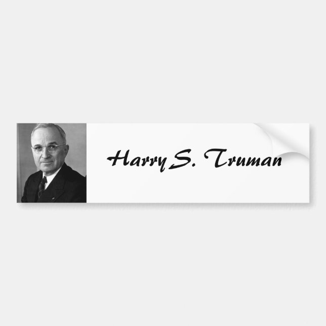 Harry S. Truman 33 Bildekal (Framsidan)