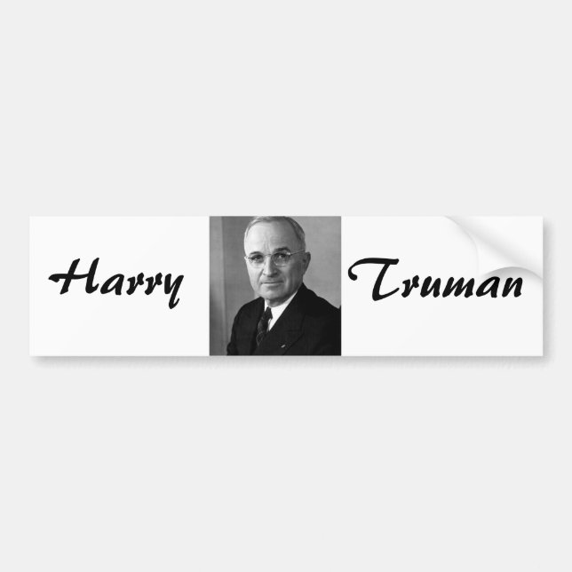 Harry S. Truman 33:e talman Bildekal (Framsidan)