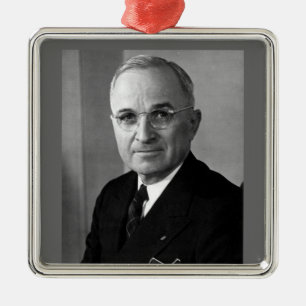 Harry S. Truman 33:e talman Julgransprydnad Metall