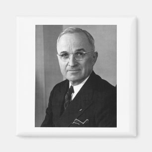 Harry S. Truman 33:e talman Magnet