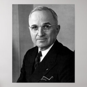 Harry S. Truman 33:e talman Poster