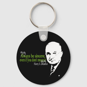 harry s truman är alltid ärligt nyckelring
