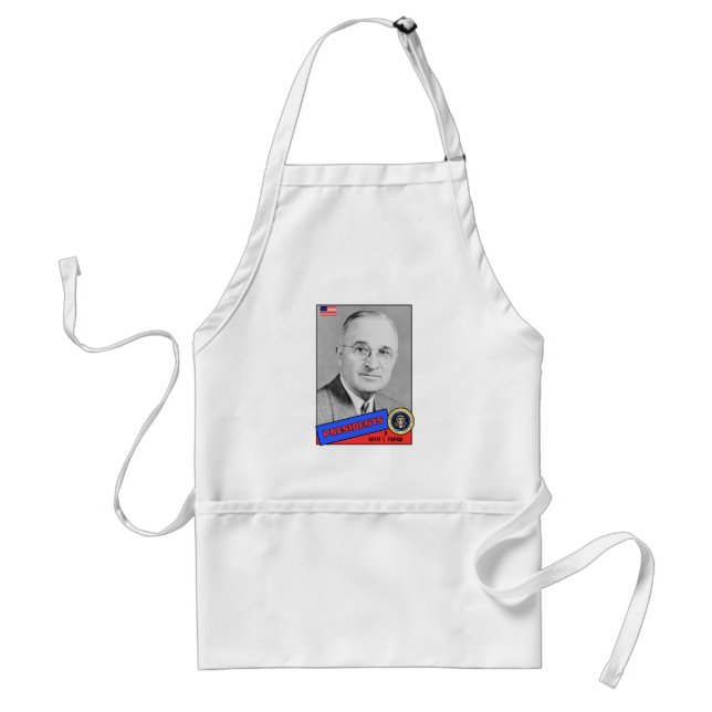 Harry S. Truman Basebollkort Förkläde (Framsidan)