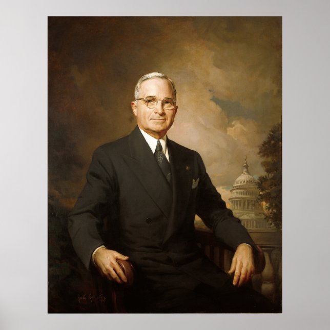 HARRY S. TRUMAN by Greta Kempton Poster (Framsidan)