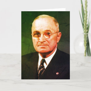 Harry S. Truman, USA:s 33:e president, Dem Politik Tack Kort