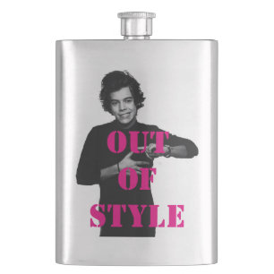 Harry stil, ut ur flaskan för stilbildkapitalvara fickplunta