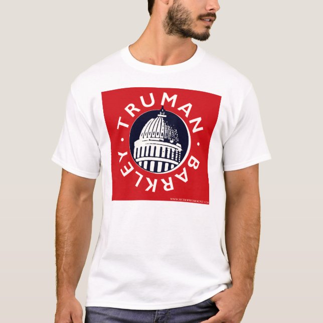 Harry Truman-Alben Barkley T-shirt (Framsida)