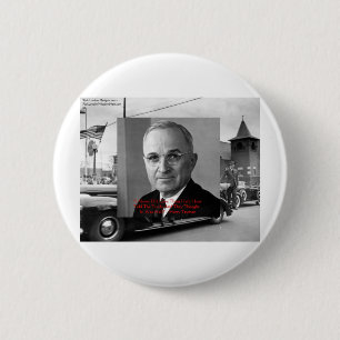 Harry Truman "Aldrig Gav Helvete" Visdoms Citat Gå Knapp