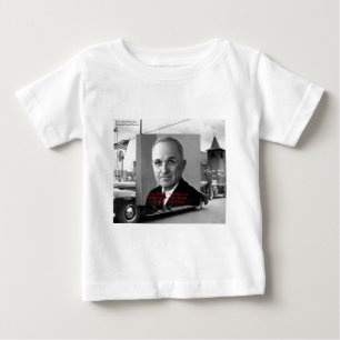 Harry Truman "Aldrig Gav Helvete" Visdoms Citat Gå T-shirt