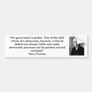 Harry Truman - demokrati Bildekal