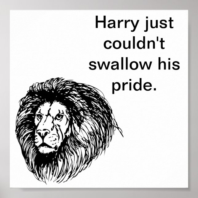 Harry's Pride Poster (Framsidan)