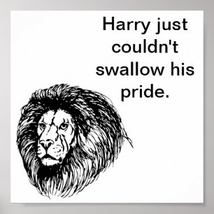 Harrys prideaffisch poster