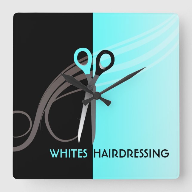 hårsalong klocka (Framsida)