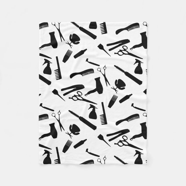 Hårsalongverktyg Fleecefilt (Framsidan)