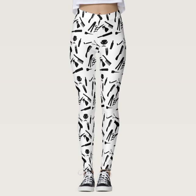 Hårsalongverktyg Leggings (Framsida)