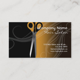Hårsalongvisitkort Visitkort