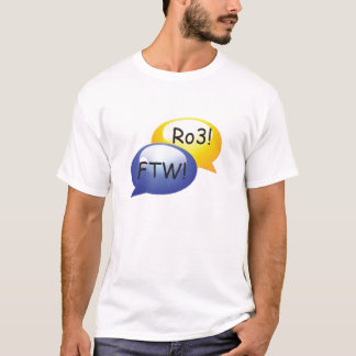 Härska av 3 manar utslagsplats t-shirt
