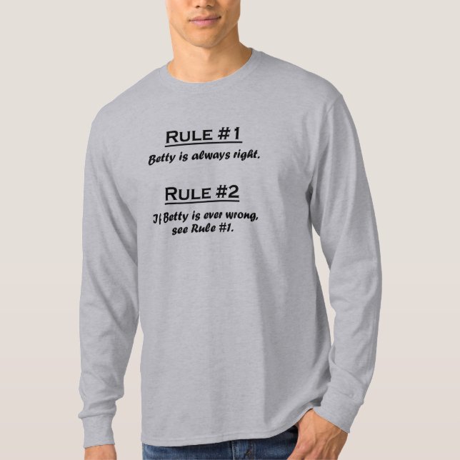 Härska Betty T-shirt (Framsida)
