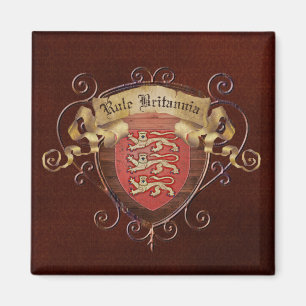 Härska Britannia Magnet