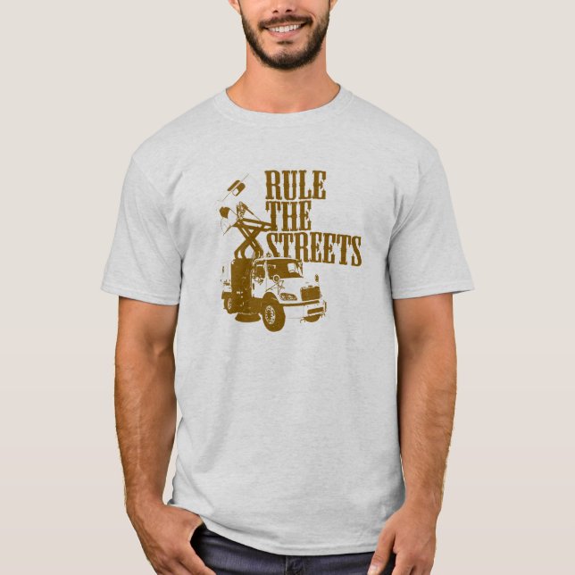 Härska gatorna tee (Framsida)