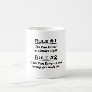 Härska Skåpbil Chaufför Kaffemugg